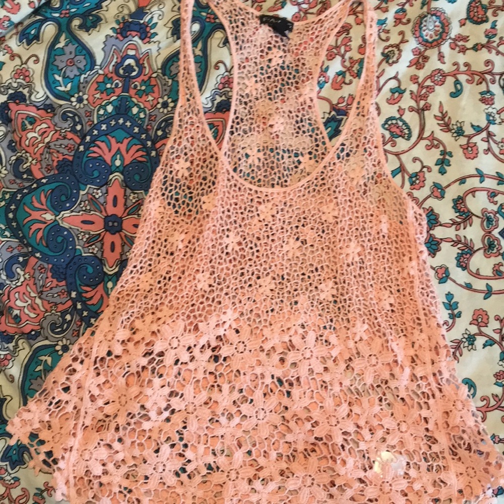 Pink tank top